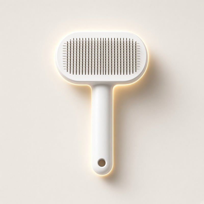 Self-Cleaning Pet Slicker Brush